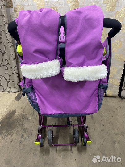 Коляска санки