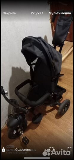 Детский трехколесный велосипед