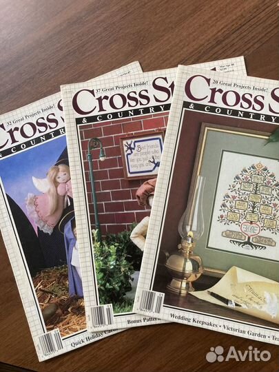Журнал для вышивания Cross stitch & county crafts