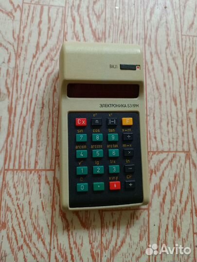 Калькулятор электроника СССР