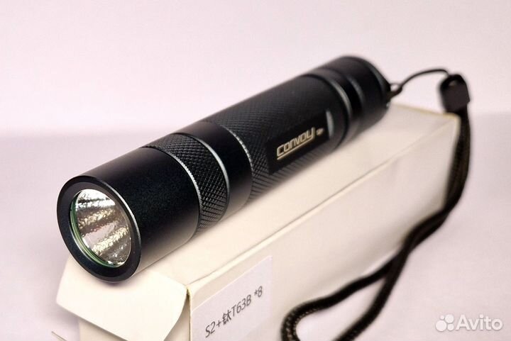 Фонарь Convoy S2+ с набором