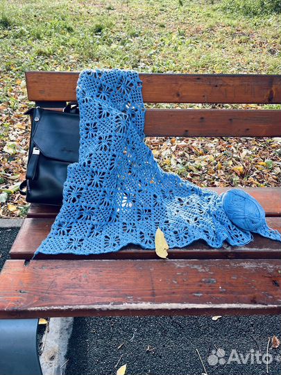 Платок шаль шерсть