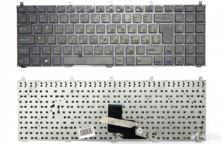 Клавиатура для ноутбука DNS W765S в рамке