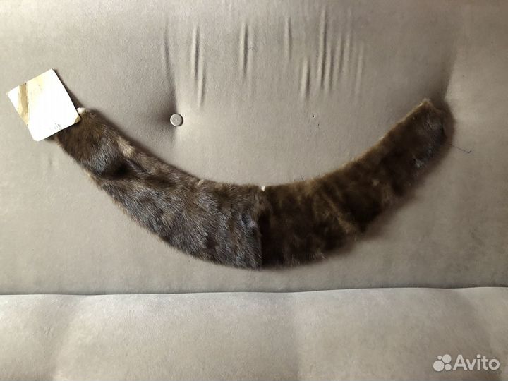 Воротник из норки