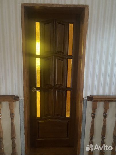 Двери межкомнатные деревянные со стеклом