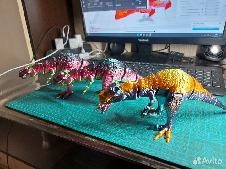 Eryone RainbowMetall Silk PLA Пластик 3Д печати