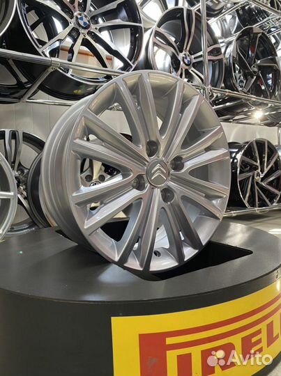 Диски литые 4 108 R15 пежо ситроен