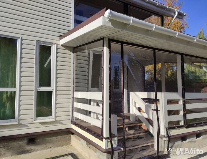 Мягкие окна для кафе летней веранды беседки