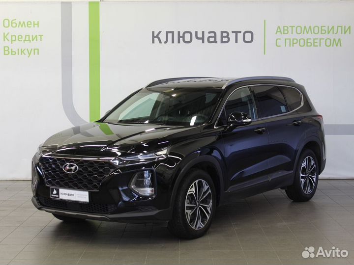 Hyundai Santa Fe 2 AT, 2018, 77 720 км