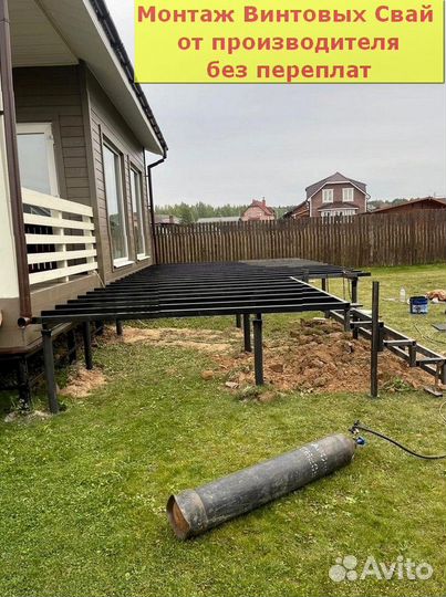 Винтовой фундамент