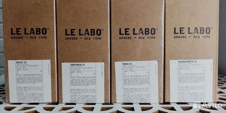 Туалетная вода Ле лабо в ассортименте 100 мл