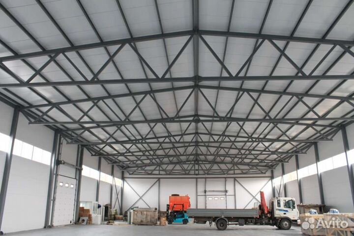 Быстровозводимые ангары из сэндвич панелей