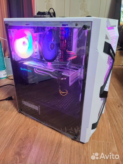 Мощный игровой комп Ryzen7/16Gb/RX580 8Gb/SSD512Gb