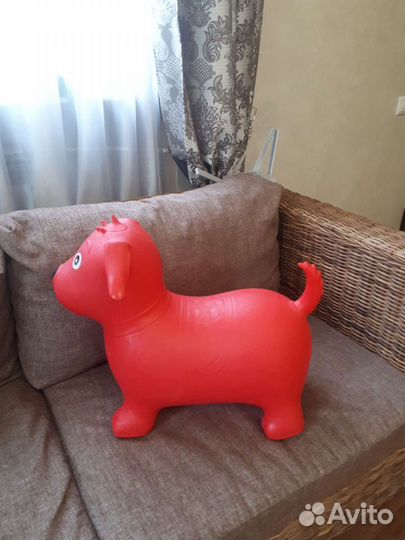 Собака попрыгун