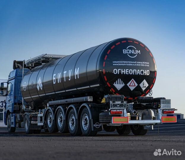 Полуприцеп битумовоз Bonum 32 куб.м, 2024