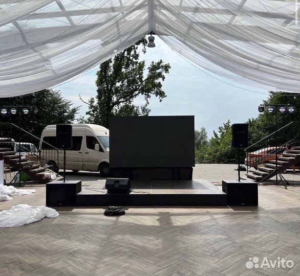 Техническое обеспечение мероприятий, звук, свет