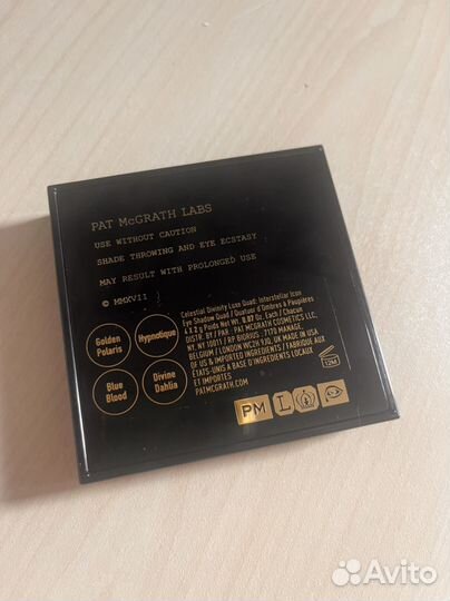 Палетки теней Pat McGrath и Charlotte Tilbury