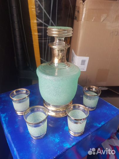 Графин и штофы из СССР