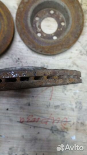 Ауди A6 C5 диск задний тормозной