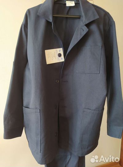 Костюм мужской рабочий Х/Б(спецодежда) 44-46