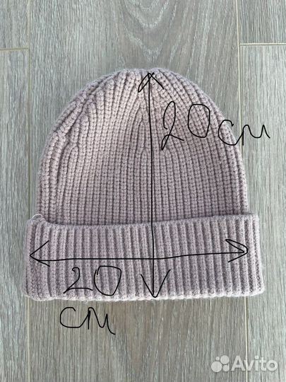 Комплект шапка и шарф женский