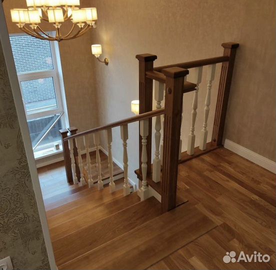 Лестница из дерева (Лестница на второй этаж)