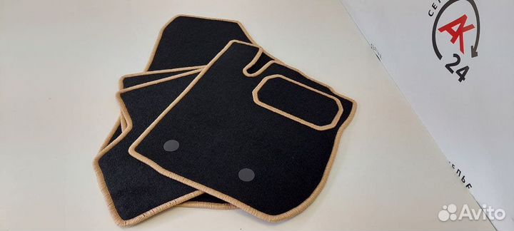 Коврики Renault Kaptur ворсовые текстильные