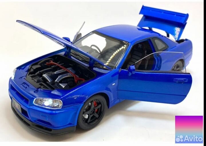 Продам модель Nissan skyline r34