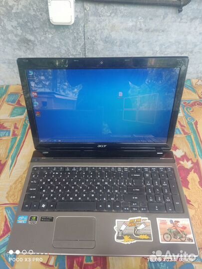 Ноутбук acer i3 gt630m