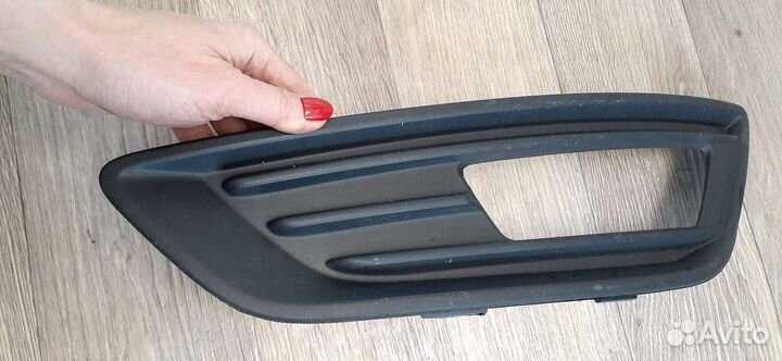 Накладка птф Ford Focus 3 рестайлинг 2014 левая