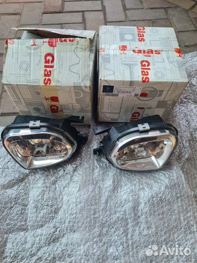 Противотуманки на sprinter 906