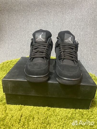 Nike Air jordan 4 black cat оригинал