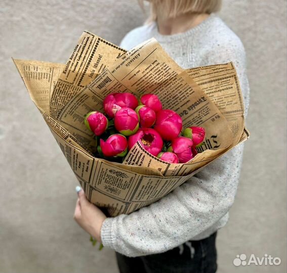 Красивые пионы