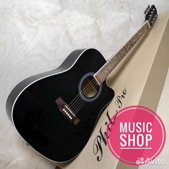 Акустическая гитара новая