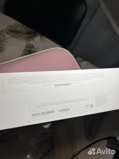 Часы apple watch 3 38 mm