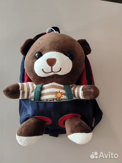 Рюкзак детский с игрушкой (новый)