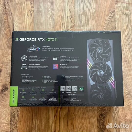 RTX 4070 Ti Msi Gaming X Trio 12GB