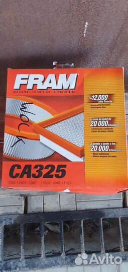 Фильтр воздушный fram CA325 Cadillac Eldorado 1978