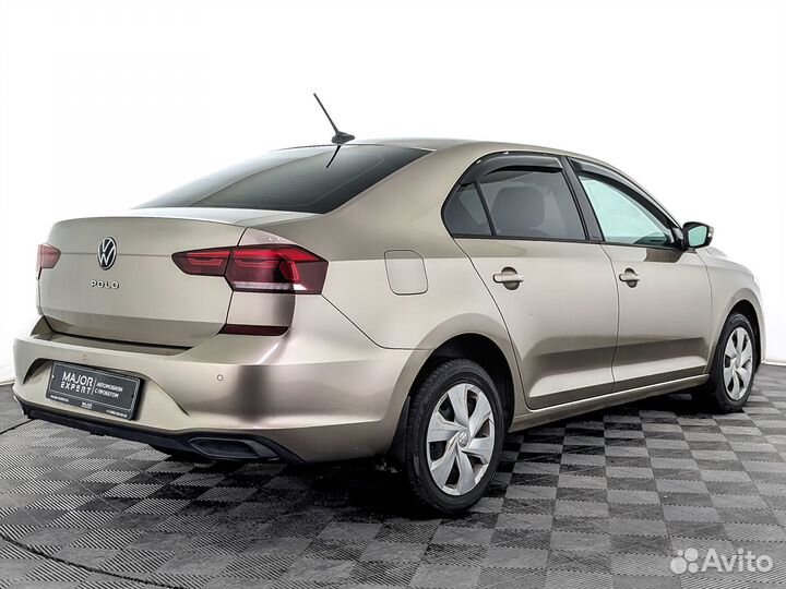 Volkswagen Polo 1.6 AT, 2021, 82 825 км