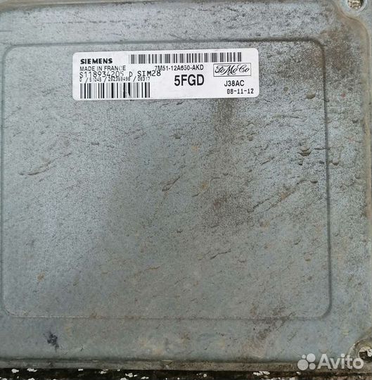 Эбу мозги ford focus 2 рестайлинг