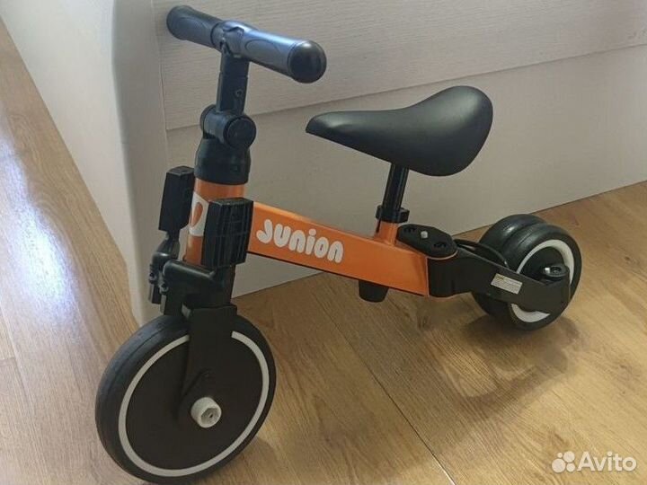 Беговел трансформер 3 в 1 junion Stepni