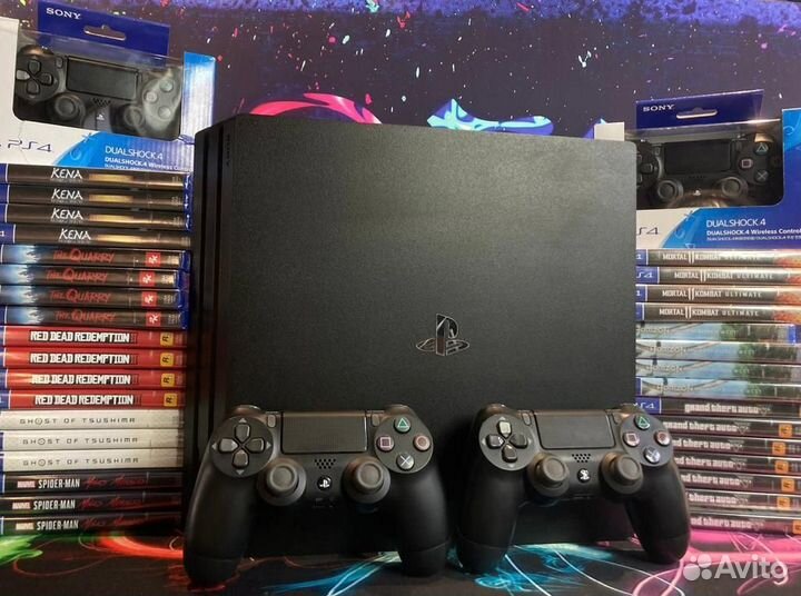 Sony Playstation 4 PRO + 500 игр