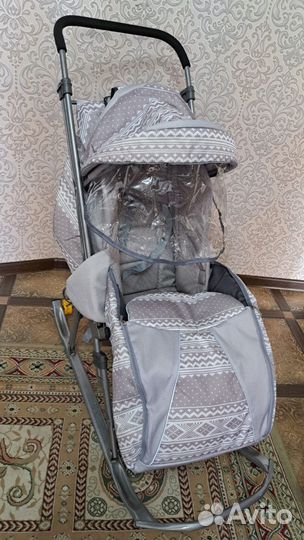 Коляска санки