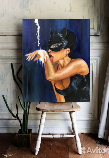 Женщина кошка