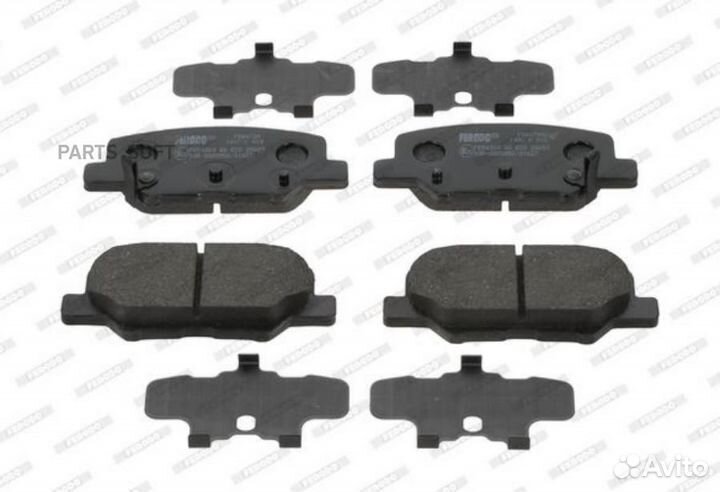 Ferodo FDB4739 колодки тормозные