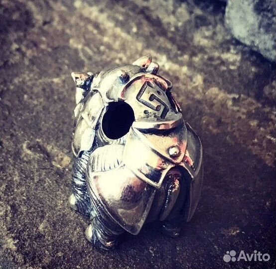 Бусина Темляк Брелок Носорог Носорожек Лимпопо