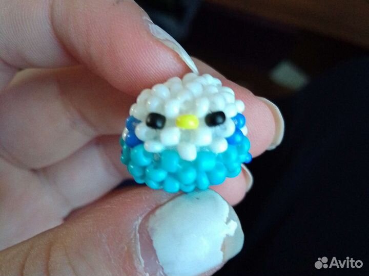 Амигуруми попугай