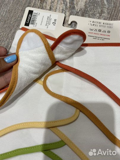 Набор слюнявчиков George