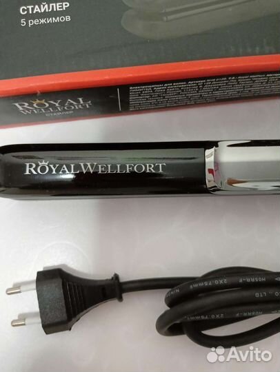 Стайлер -выпрямитель для волос, Royal Wellfort