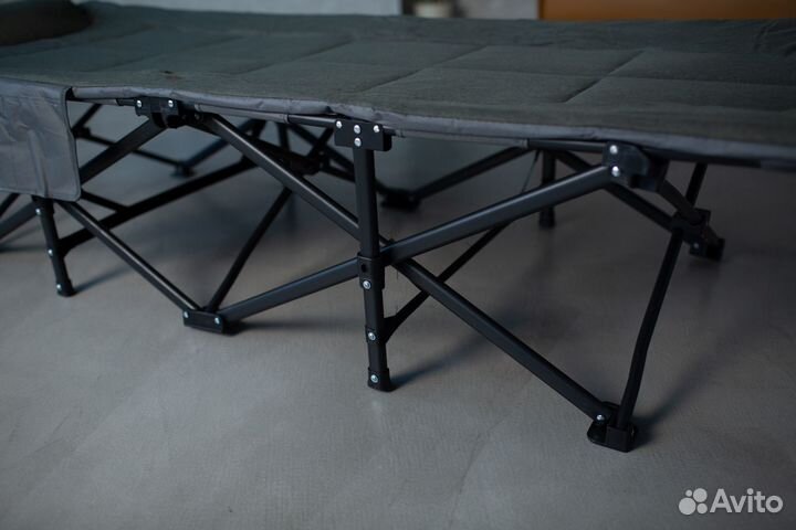 Раскладушка кровать 190 х 70см - мягкая / 200кг